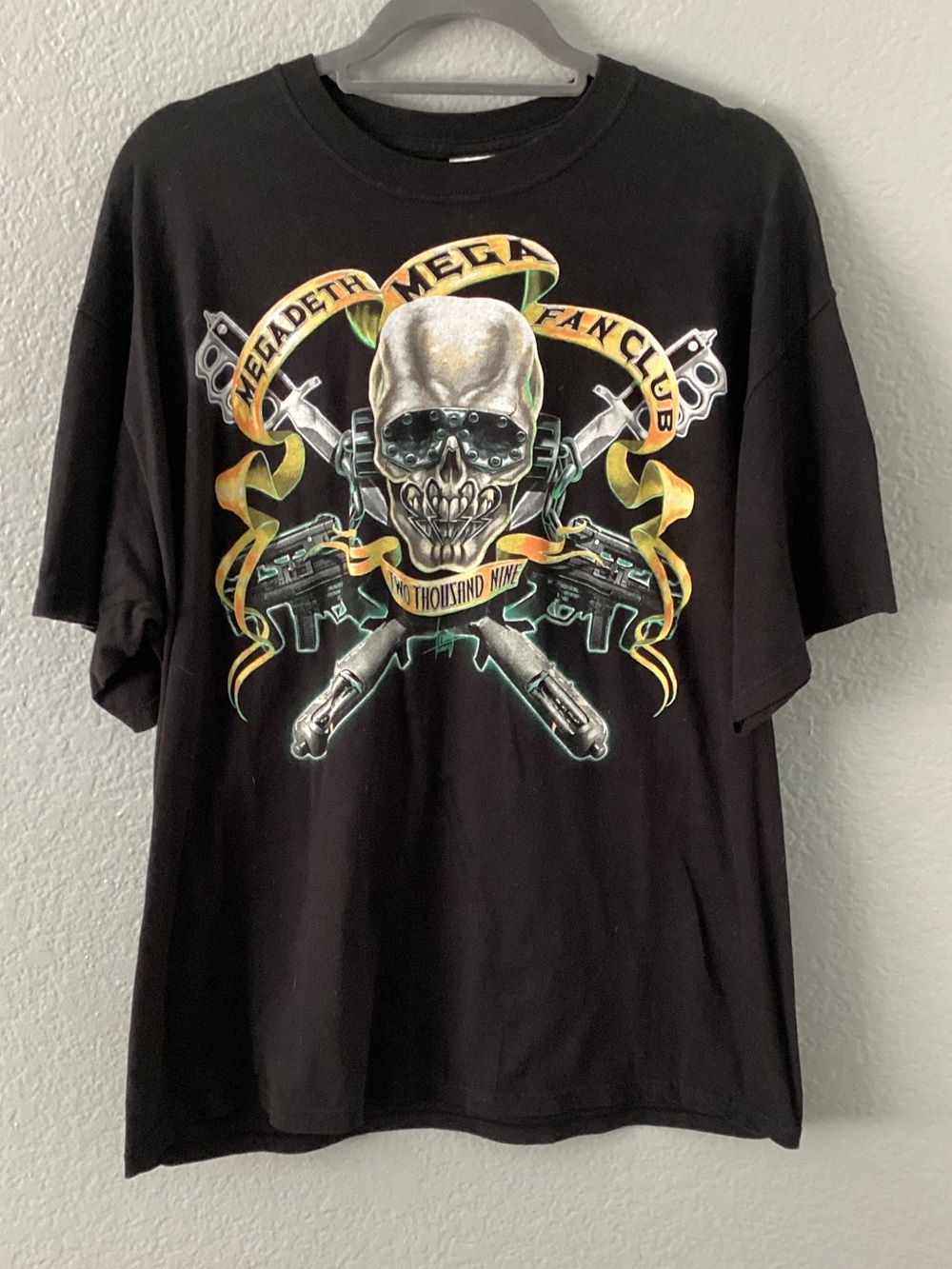 Megadeth Mega Fan Club 2009 Tee